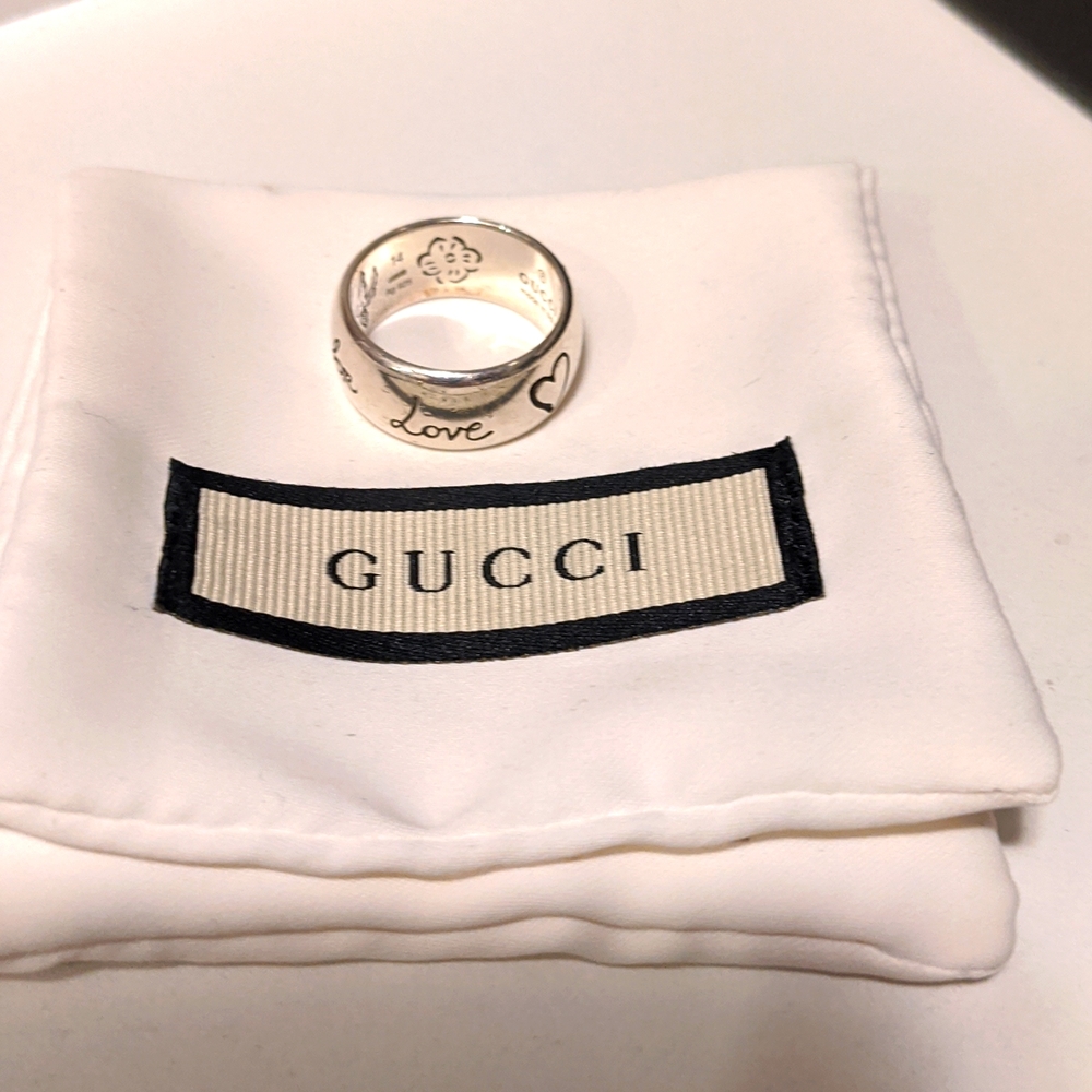 GUCCI Sterling Silver Ring